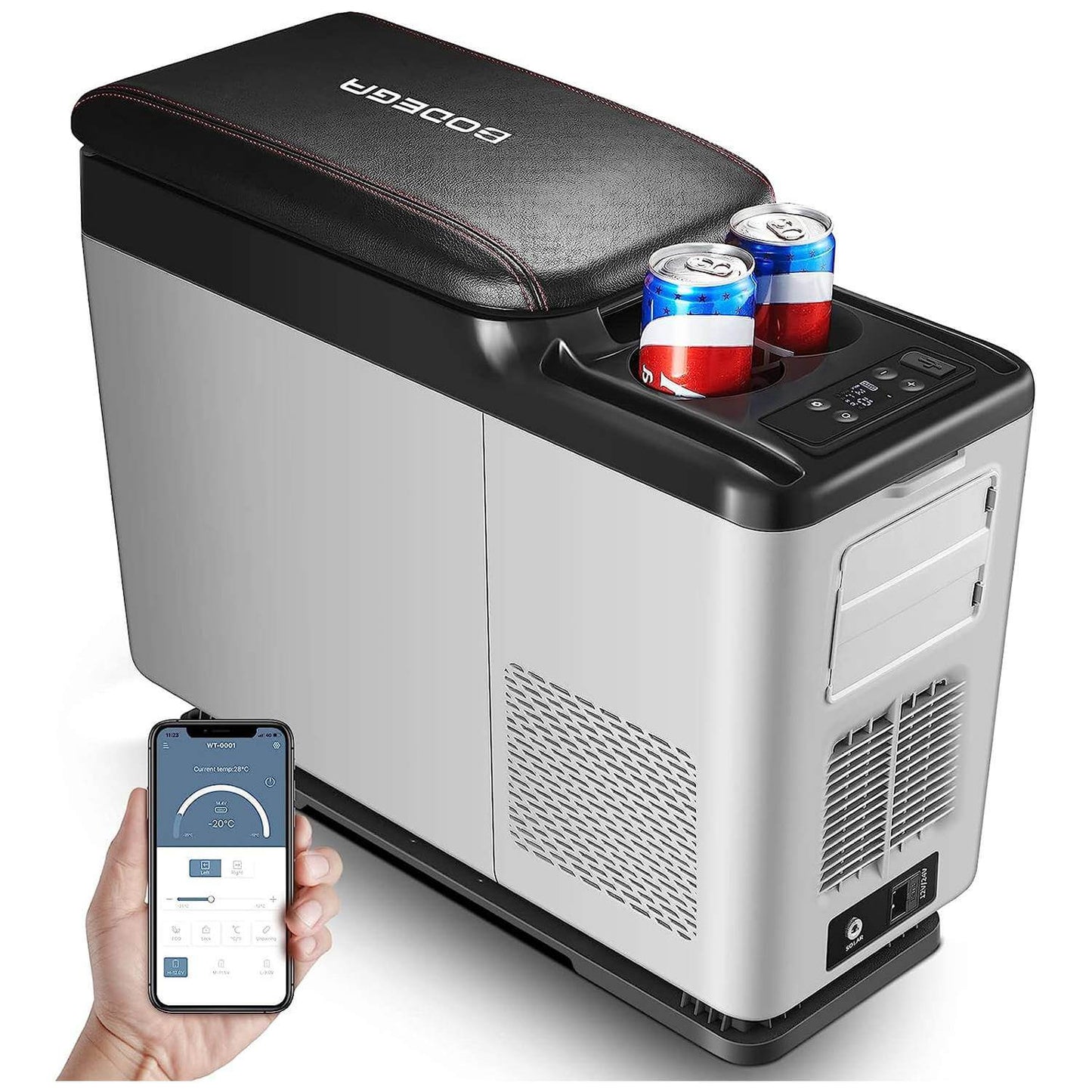 BODEGAcooler Mini Portable Car Armrest Refrigerator 9qt/8L - CF8