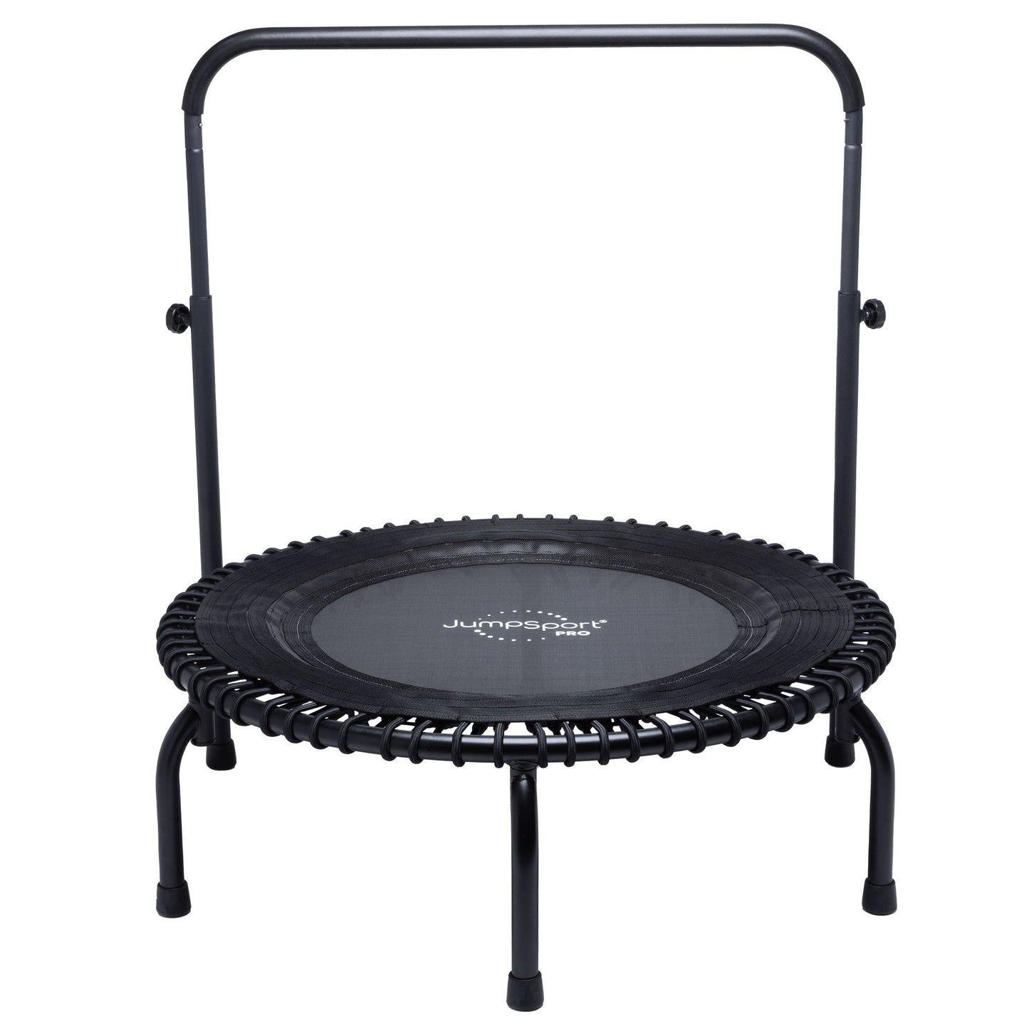 Disc-O-Bed JumpSport 350 PRO Lightweight 39-Inch Adults Fitness Trampoline & Handle Bar - 250151