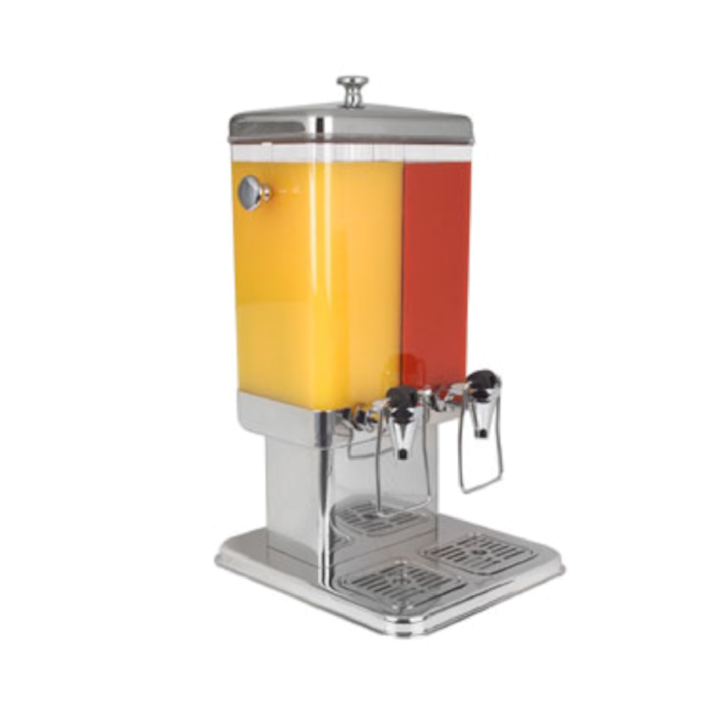 Spring USA 2512-6/5.2 Double Bev/Juice Dispenser, 1 Container,(2) 5 L Capacities - SP2512652
