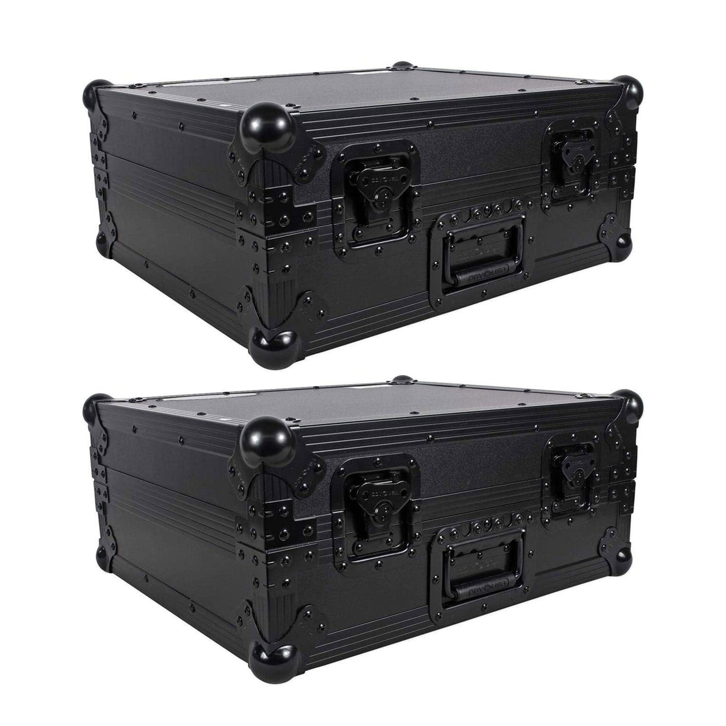 Odyssey FZ1200BL Technics 1200 Style Turntable Cases for Numark/Stanton Mixers - 37699