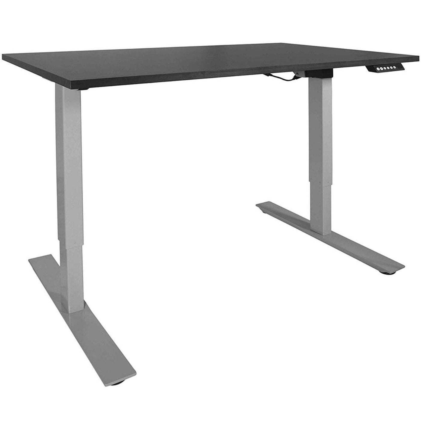 Titan fitness Adjustable Sit To Stand Desk 24"- 50" W/ Black 60" X 30" Top - 403037