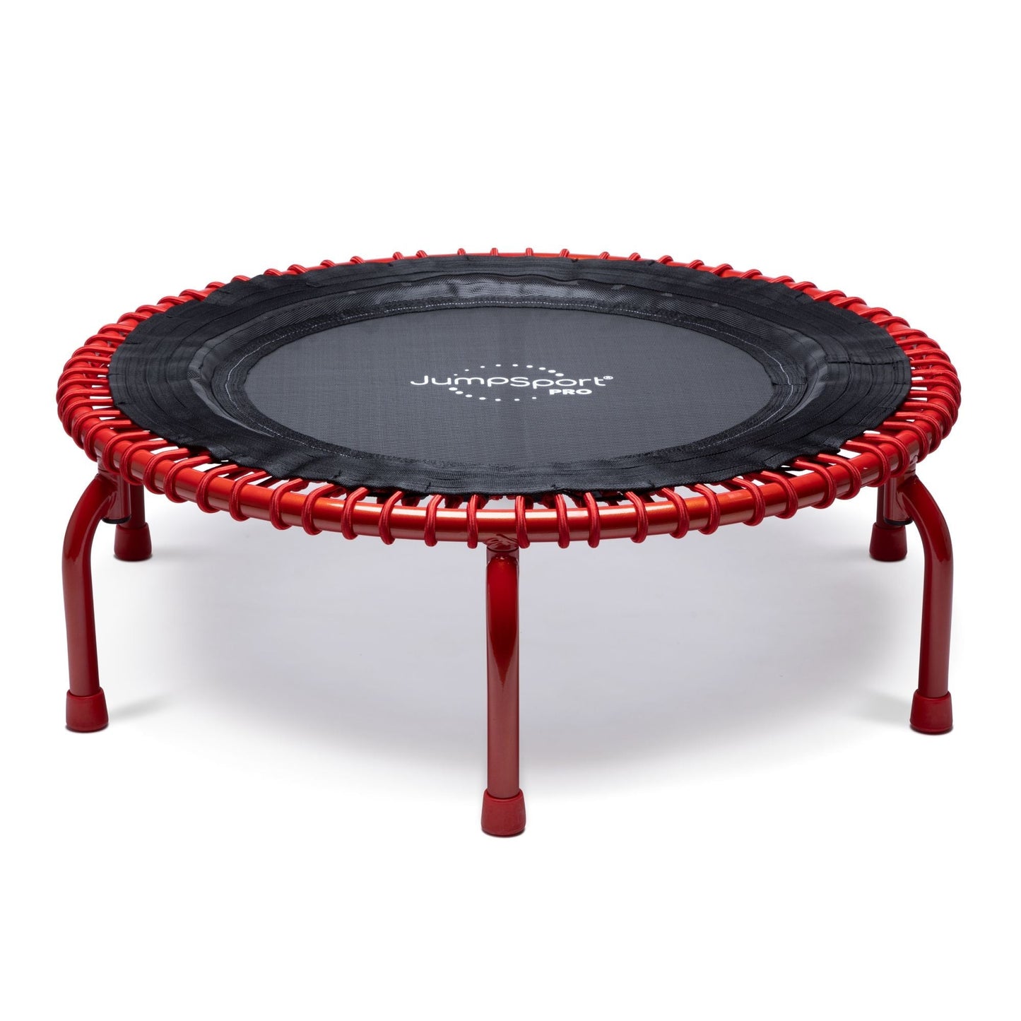 Disc-O-Bed JumpSport 350 PRO Fitness Trampoline, Cardio Workout Equipment, 39 Inch, Ignite - 415469