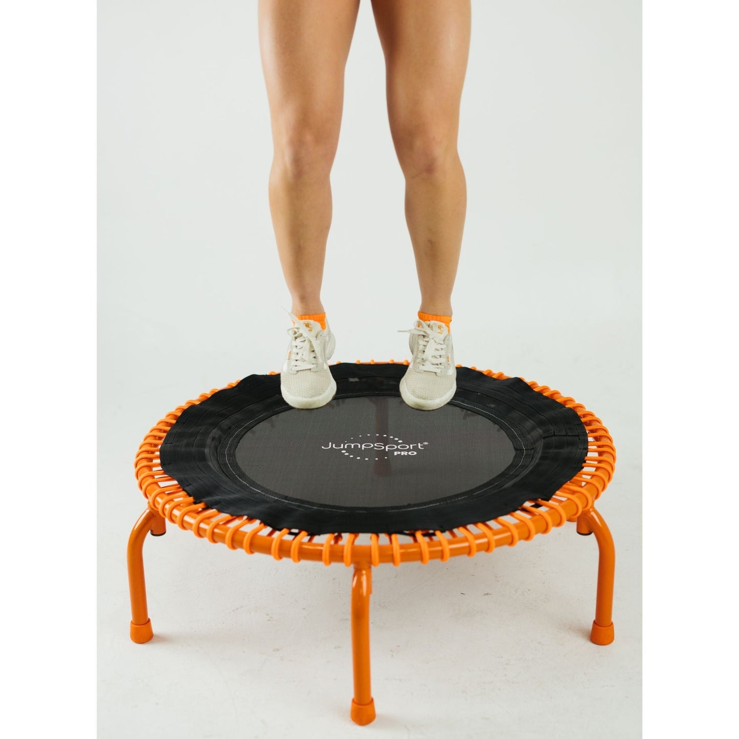 Disc-O-Bed JumpSport 350 PRO Fitness Trampoline, Cardio Workout Equipment, 39 Inch, Energize - 415471