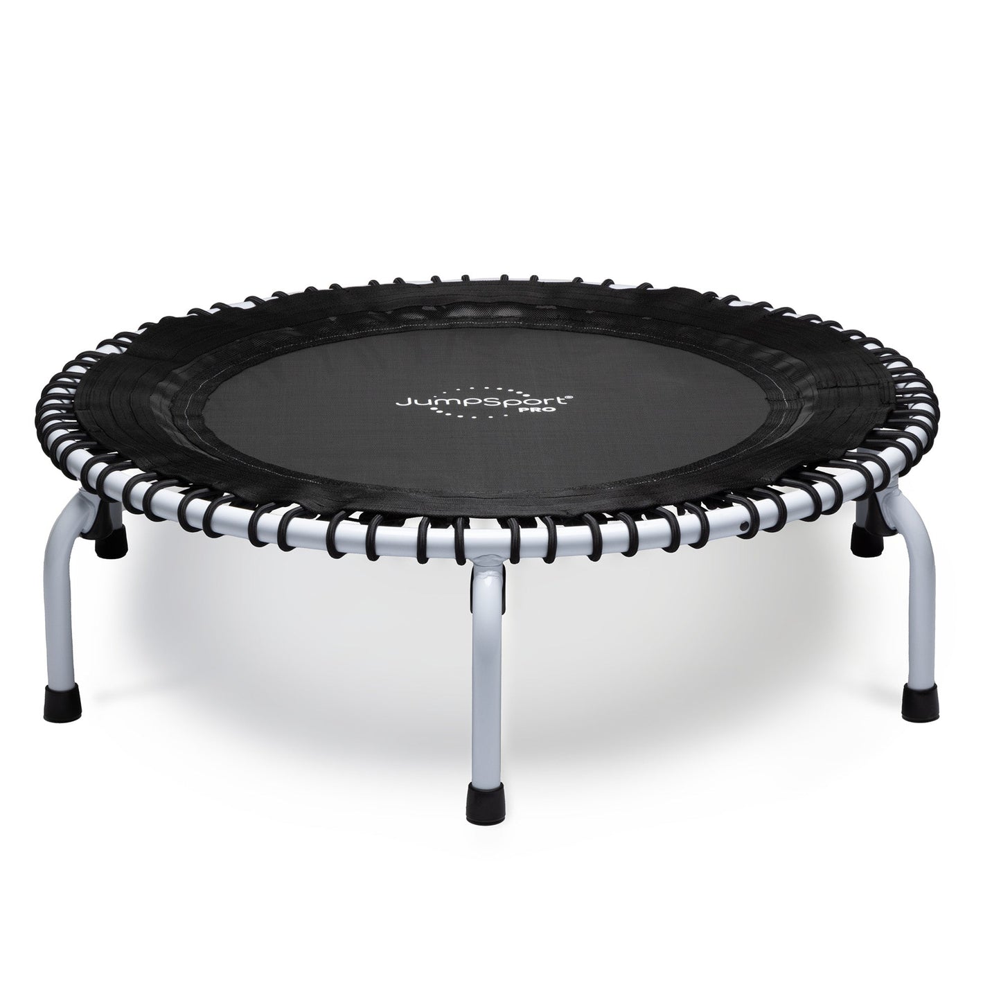 Disc-O-Bed JumpSport 44 Inch PRO Workout Rebounder for Adults 44" Fitness Trampoline, Black - 420675