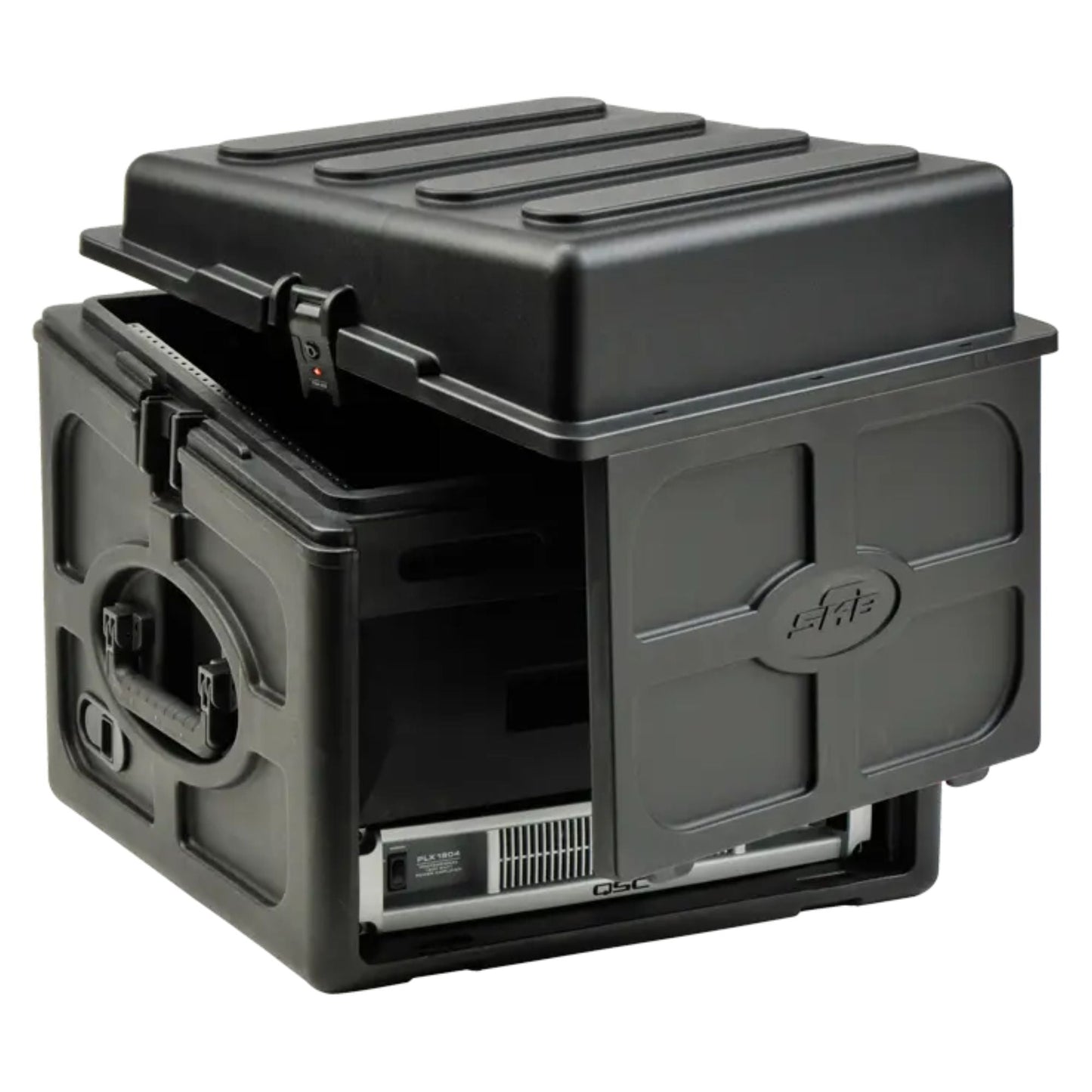 SKB Roto Rack/Mixer Console, 10U Slanted Rackmount on top, 6U Rackmount in Front - 422005