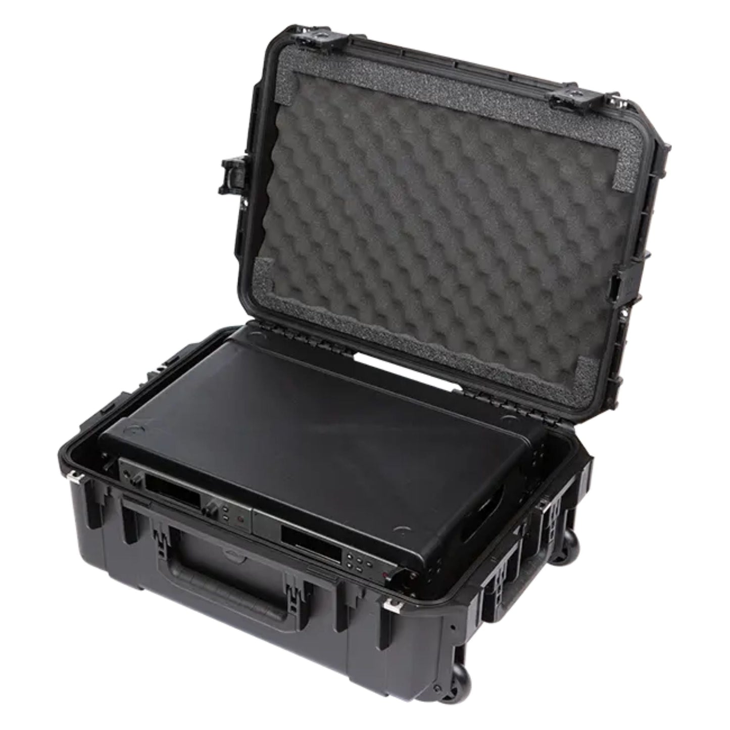 SKB 2U iSeries 13" Injection Molded Fly Rack with Built-In Wheels and Handle - 422018