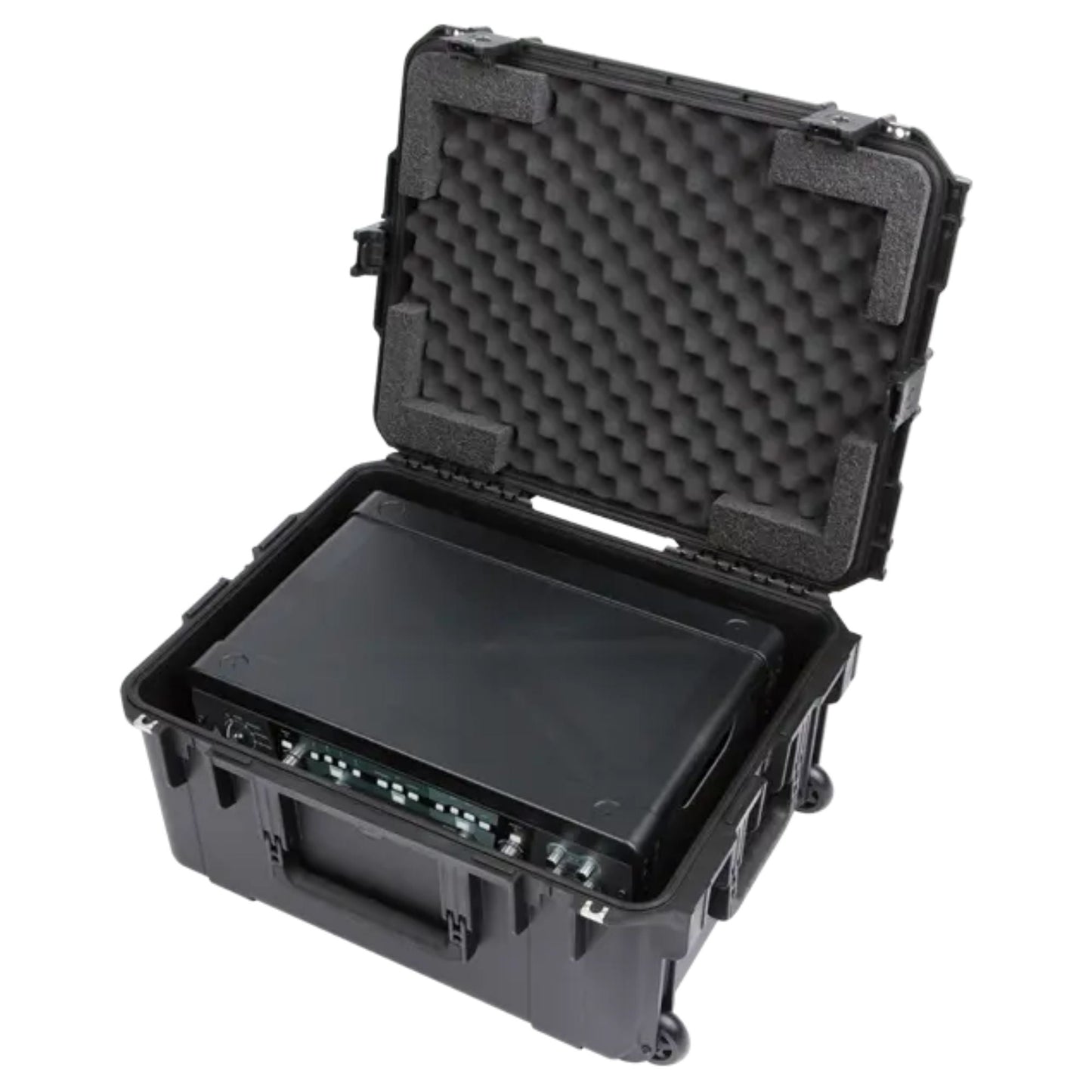 SKB 3U iSeries 13" Injection Molded Fly Rack with Built-In Wheels and Handle - 422020
