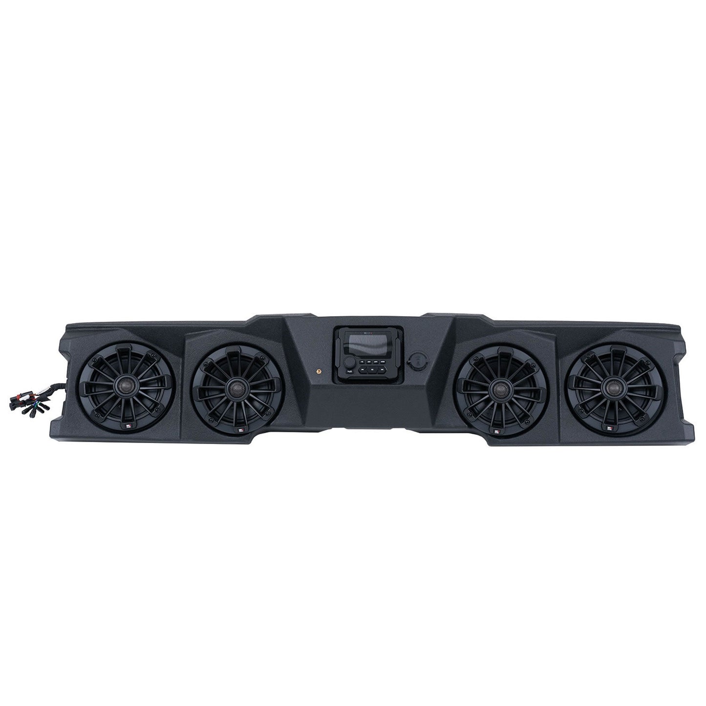 MB Quart 320W Stage 4 Visor Audio System for Can Am Defender 2017-2025, Black - 422647