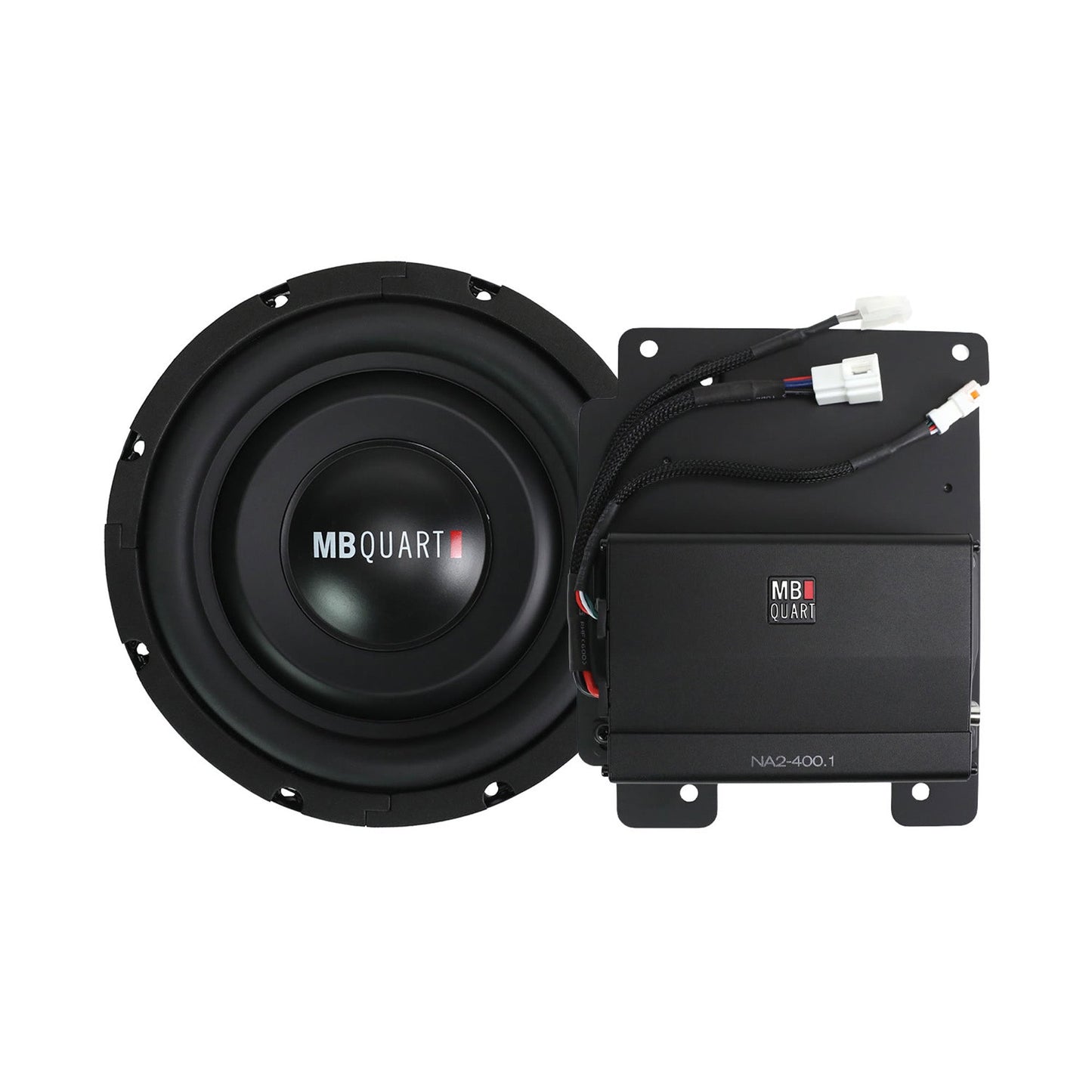 MB Quart 8" Subwoofer Upgrade for 21-24 Ford Bronco, Tuned Audio Package, 400W - 427503