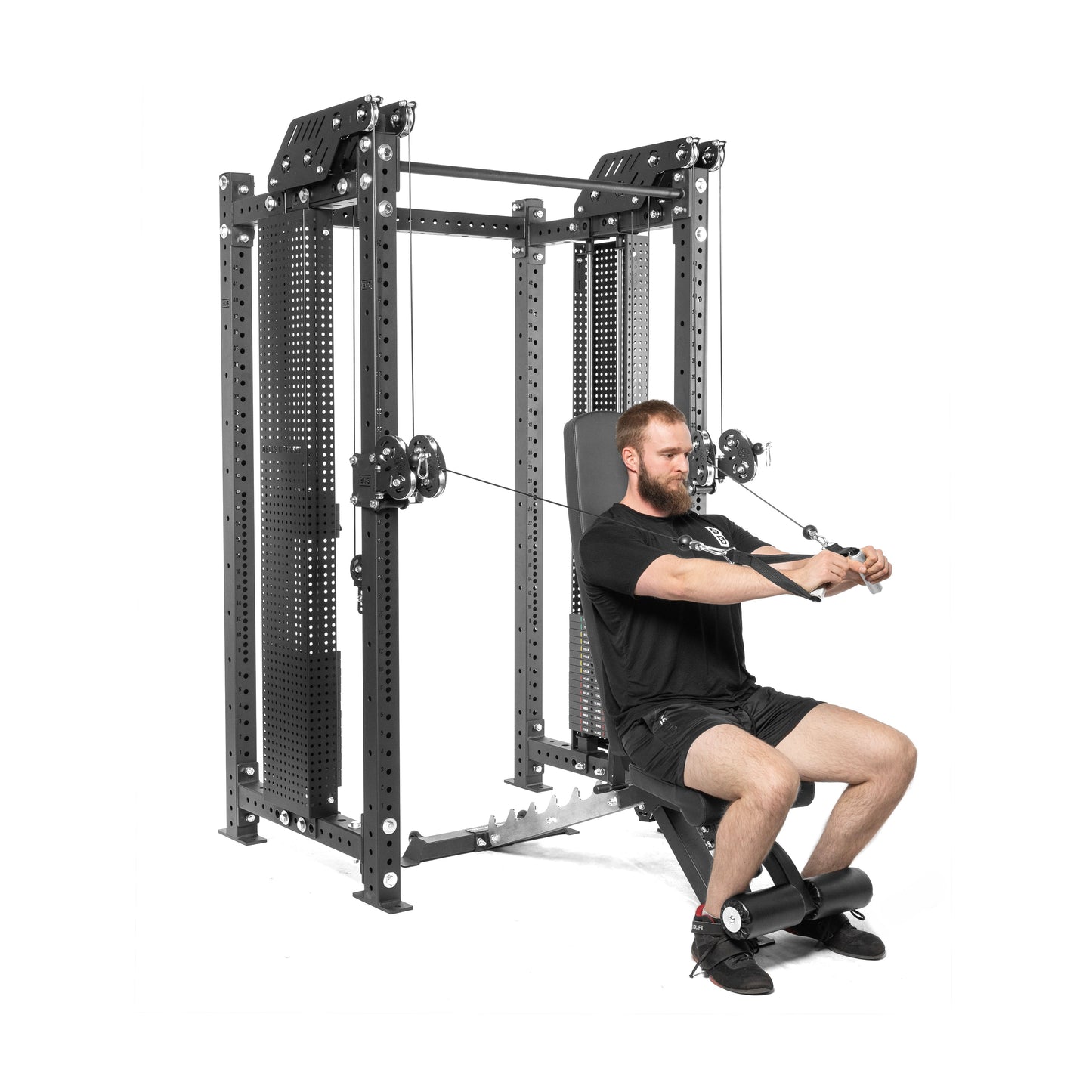 Bells Of Steel Kraken Rack Attachment for 4 Post Hydra & Manticore Racks (Single Side) - 4P-84H-STK-KRAKEN-HDR-SET