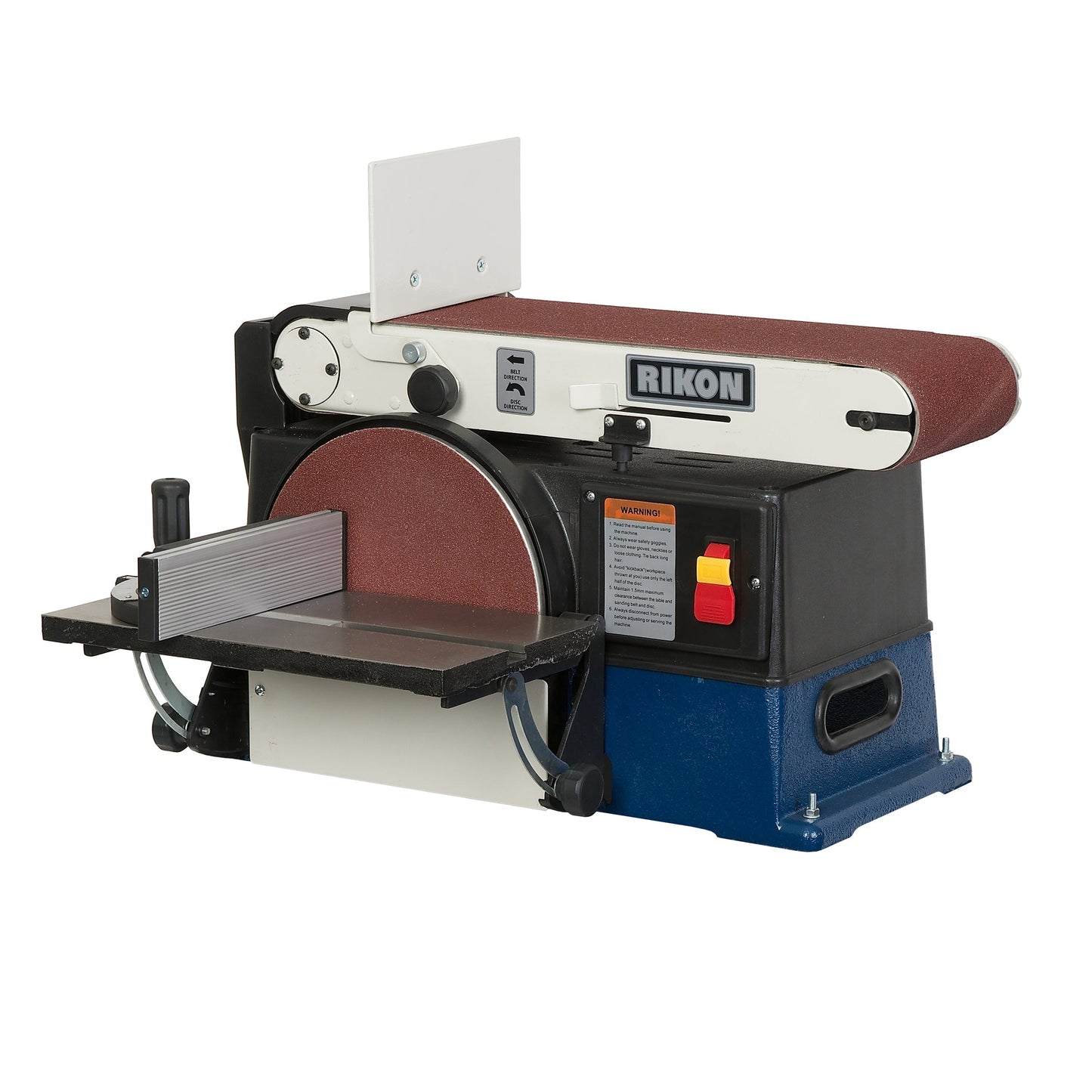 RIKON 6″ X 48″ Belt / 10″ Disc Sander - 50-120