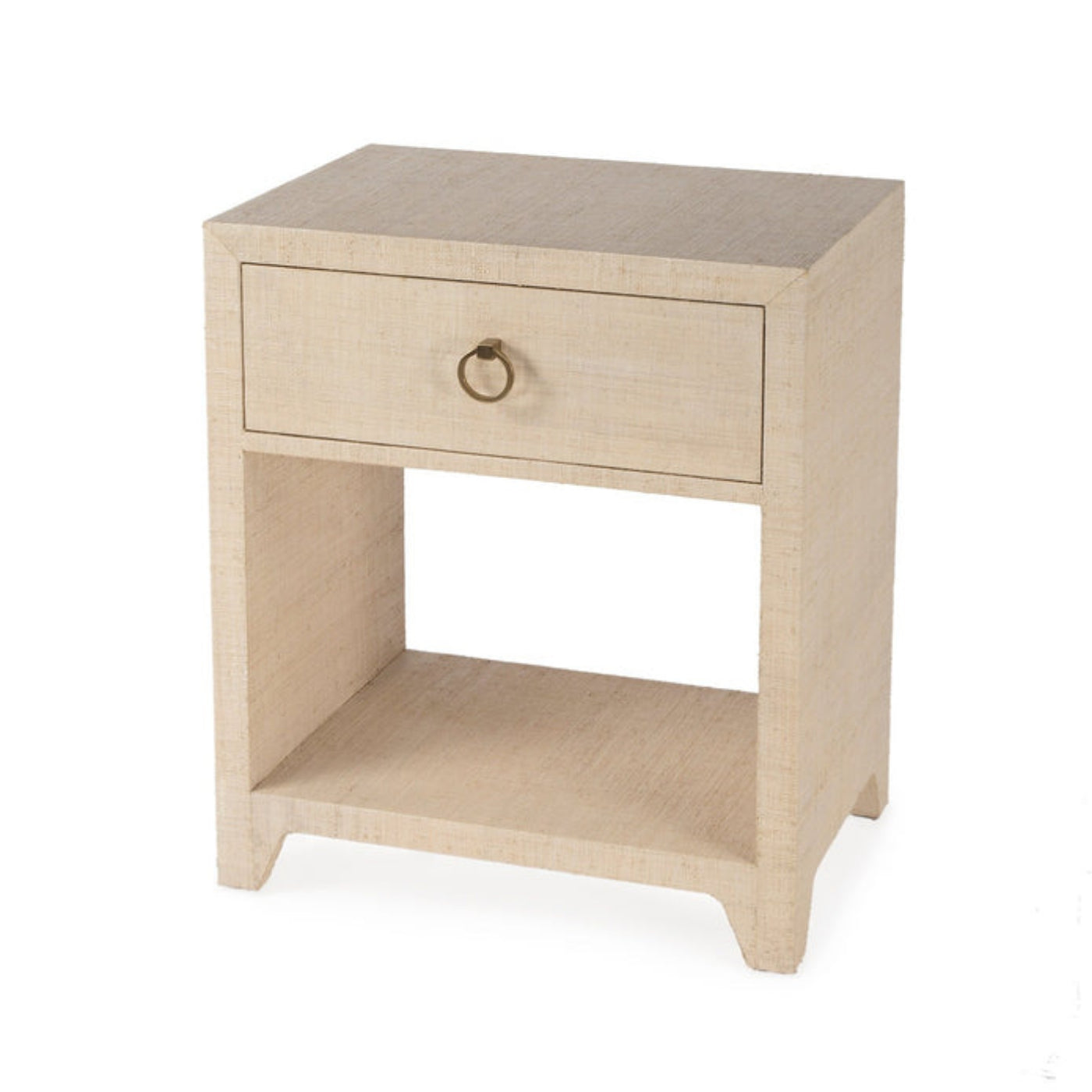 Butler Specialty Company Bar Harbor Raffia 1 Drawer Nightstand, Natural - 5669362