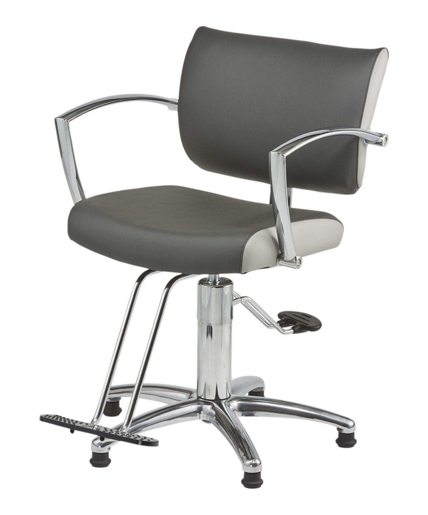 Pibbs Rosa Hydraulic Styling Chair w/1675 Base & T-Footrest - 5801