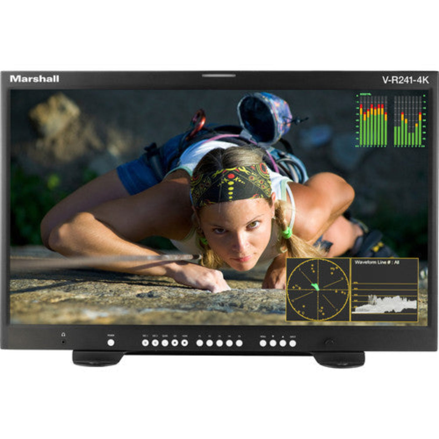 Marshall 24" UHD 4K 3G-SDI HDR Monitor - VR2414K