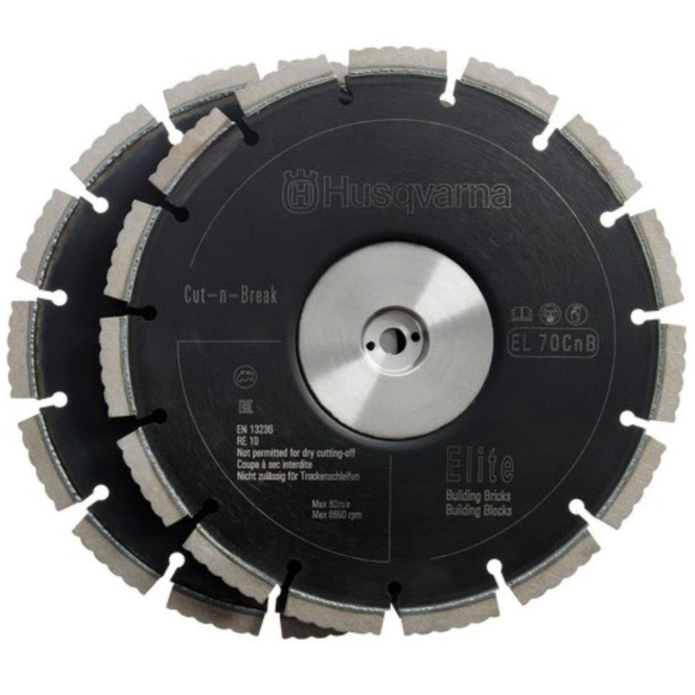 Husqvarna EL 70 CnB Diamond Blade (Set of 2) - 597808301