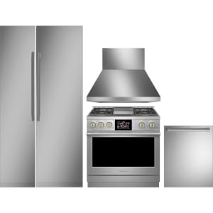 Monogram 5-Piece Package ZIR241NPNII 24 Panel-Ready Premium Column Smart Refrigerator and ZIF181NBRII 18 Panel-Ready Freezer Column and ZDP364NDTSS 36 Dual Fuel Range and ZDT985SPNSS 24 Integrated Dishwasher and ZVW1360SPSS 36 Hood