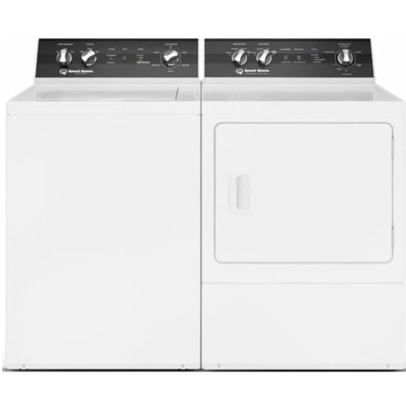 Speed Queen TR5006WN 26 Inch Top Load Washer & Speed Queen DR5004WG 27 Inch Gas Dryer - Speed Queen-TR5006WN-DR5004WG