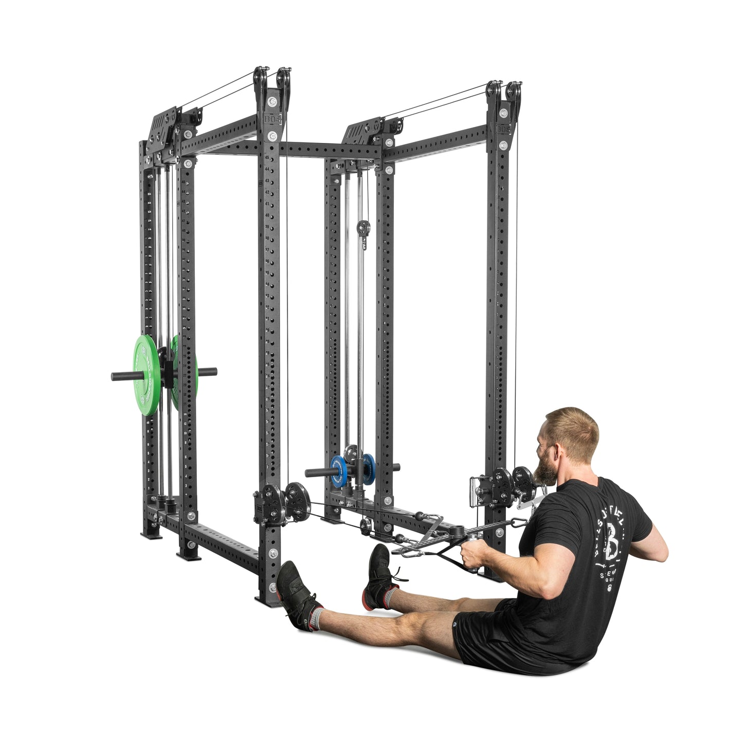 Bells Of Steel Kraken Rack Attachment for 6 Post Hydra Racks (Single Side) - 6P30-84H-PLAT-KRAKEN-HDR-SET