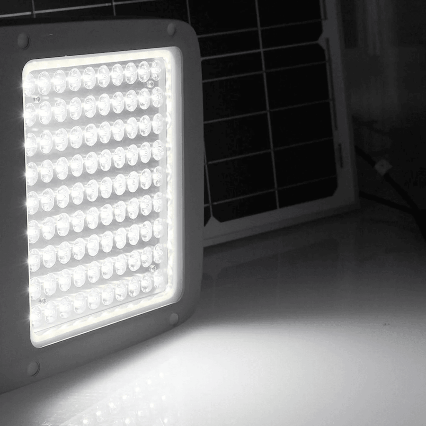 AVS Energy Solar Billboard Light 50 Watt 6200 Lumens 5000K Yoke/Pole Mount IP67 - AVS-SFL50W-Yoke