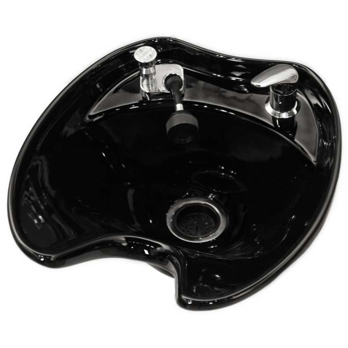 Jeffco 8600 Porcelain Bowl Tilting Black - 8600-570-VB-B