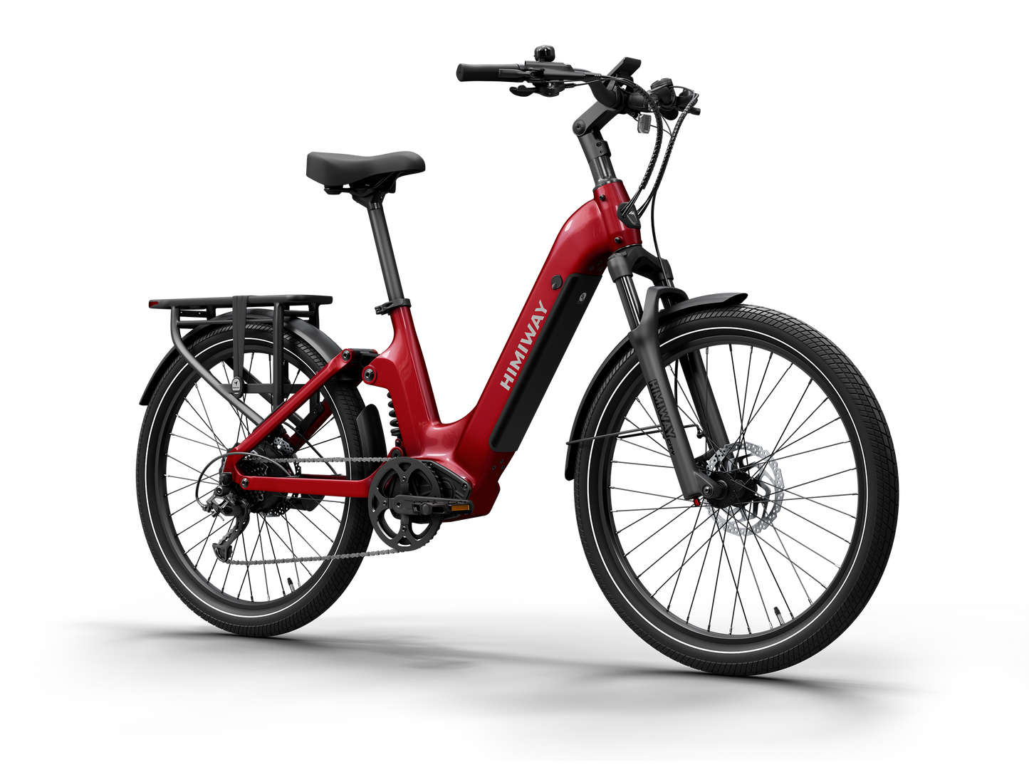 Himiway A7 / Full Suspension Commuter eBike - HMW-A7-RD-US-2.0