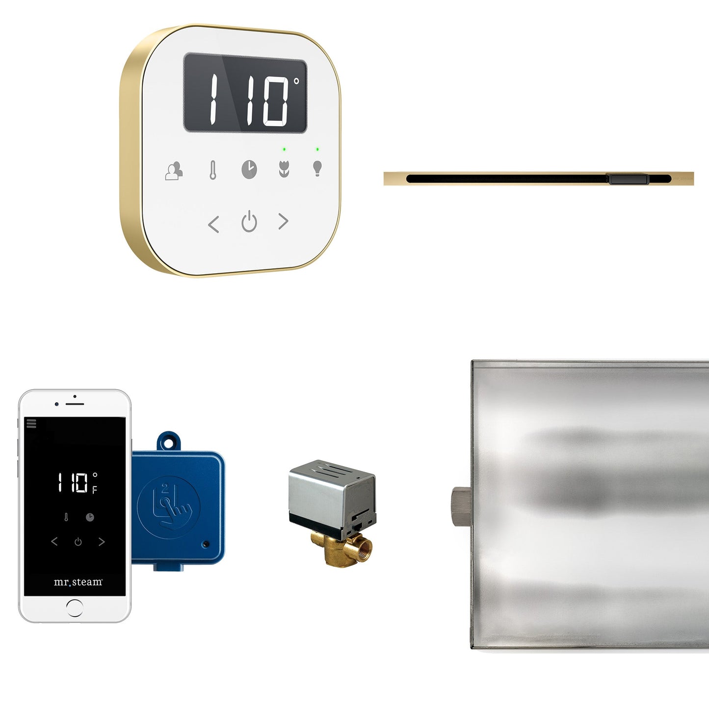 Mr. Steam AirButler Linear Steam Generator Control Kit / Package - ABTLRLBKBB