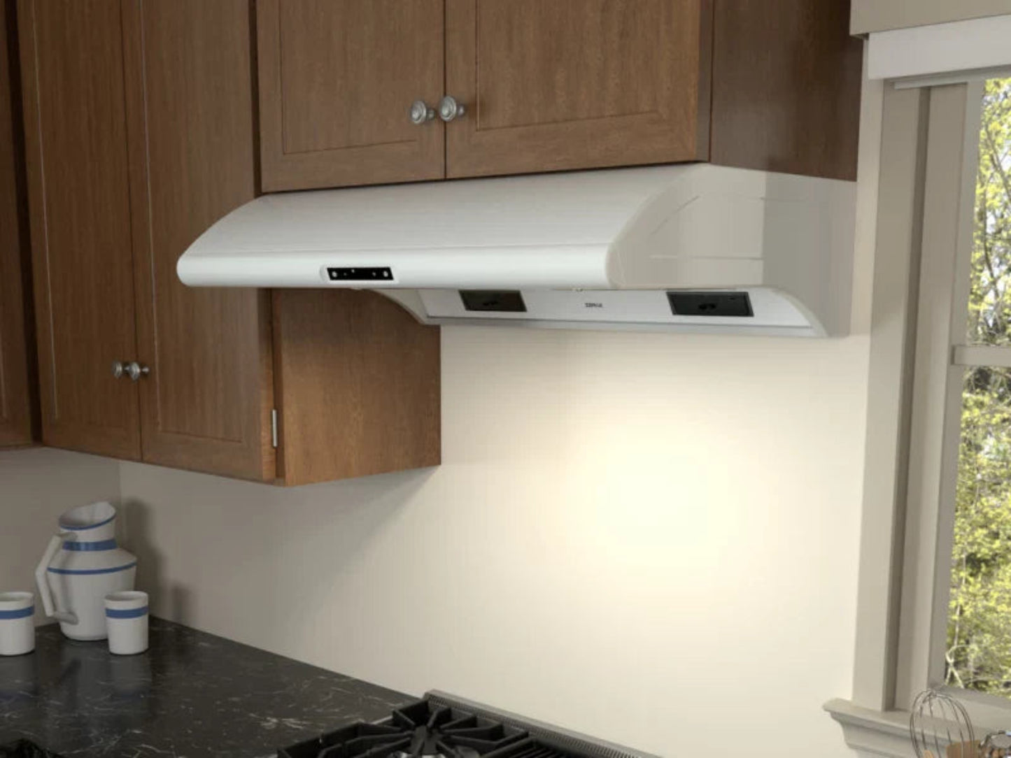 Zephyr AK2136CW 36" Typhoon Under-Cabinet White - AK2136CW