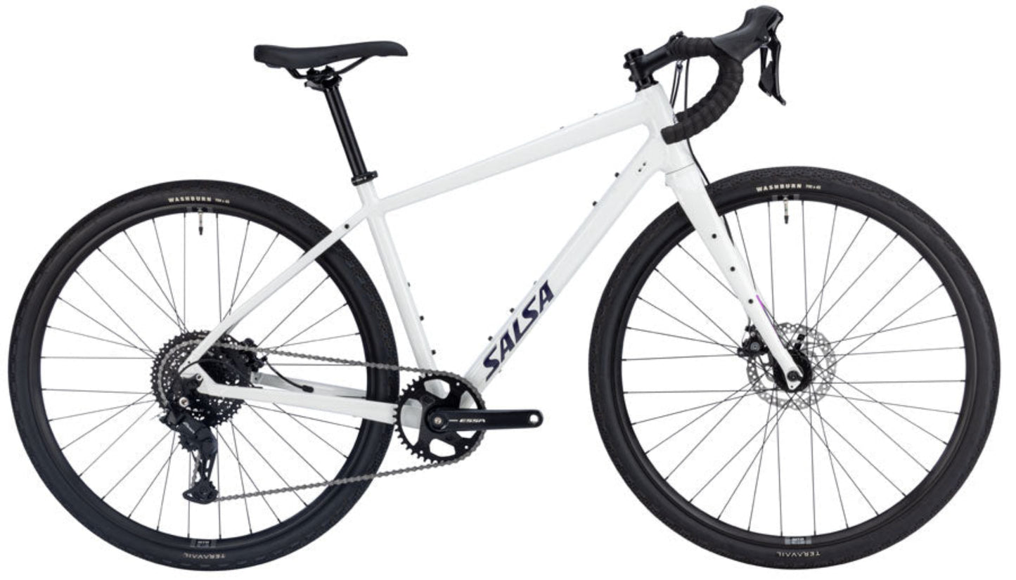 NEW Salsa Journeyer Drop Bar ESSA 8 Gravel Bike - 700c, Aluminum, Vapor Gray - 210000073887