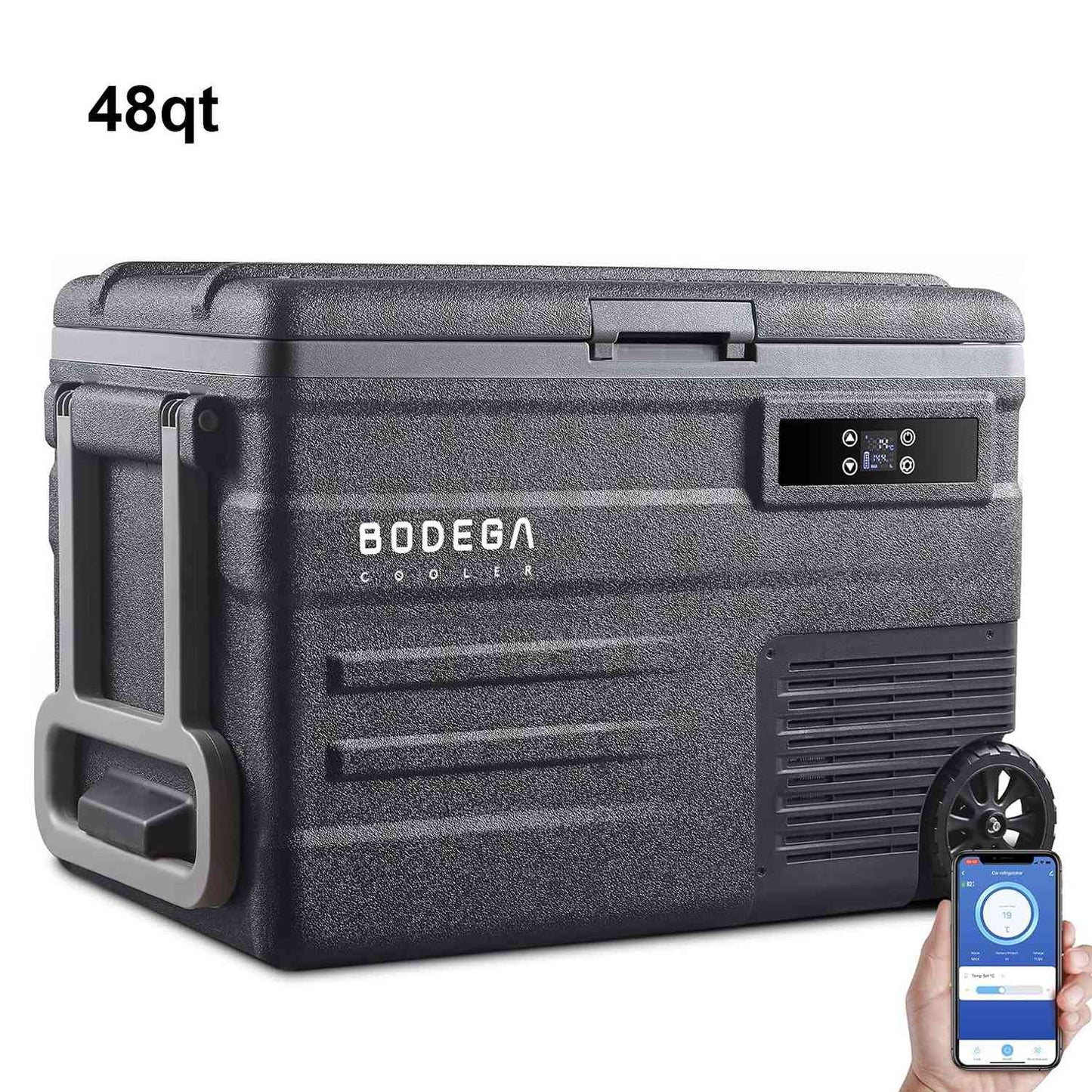 BODEGAcooler Single Zone Portable Freezer on Wheels 78qt