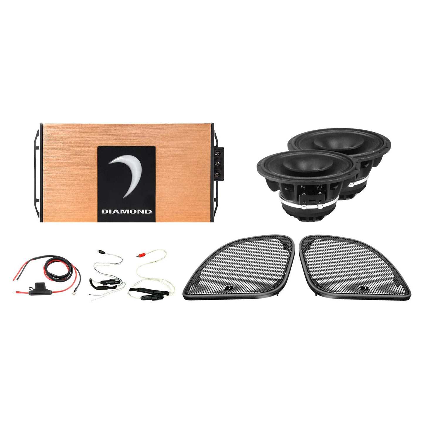 Diamond Audio 14 - 23 Harley Davidson Road Glide 2-Speaker System - DA1423RGSP2