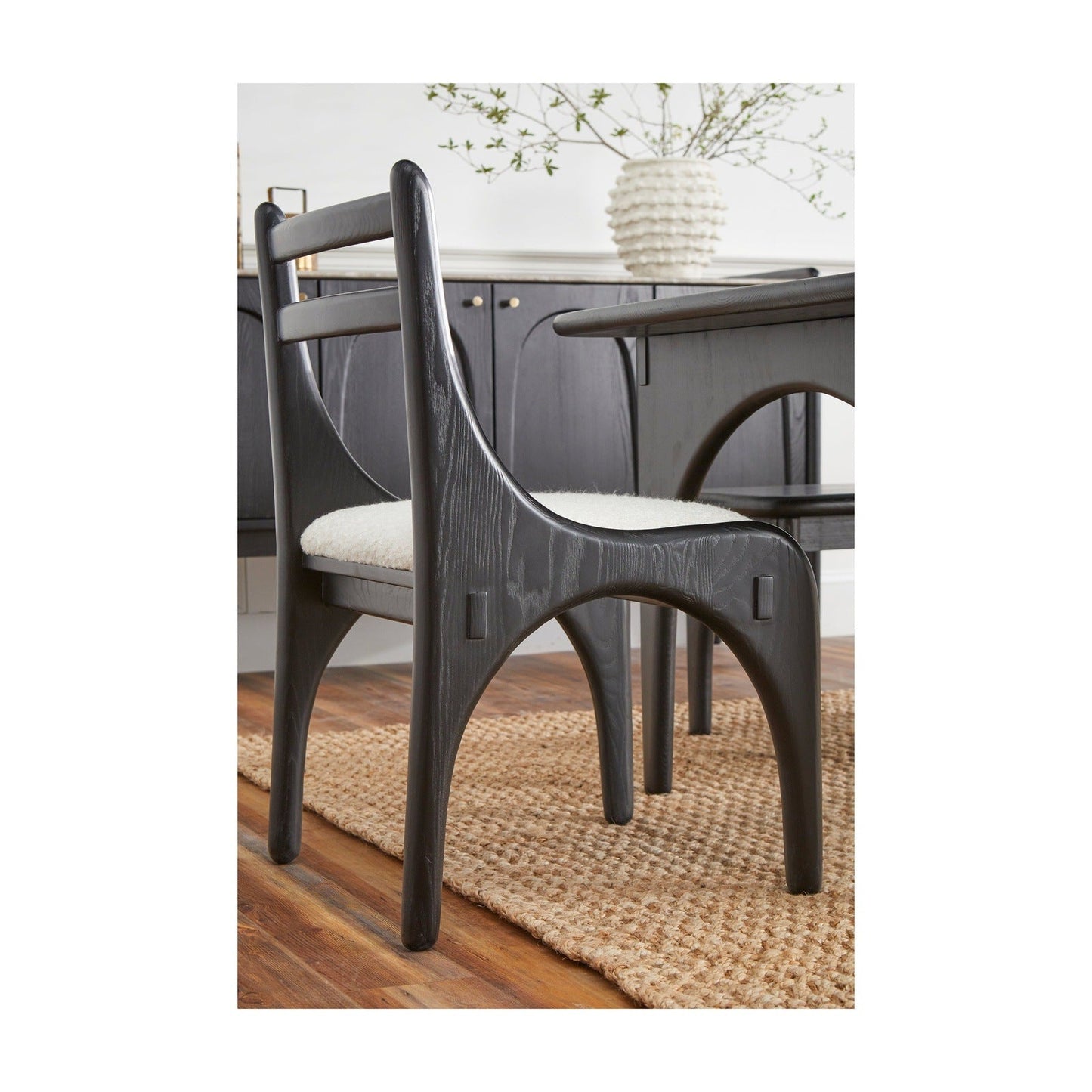 Union Home Luna Chair - Charcoal - DIN00282