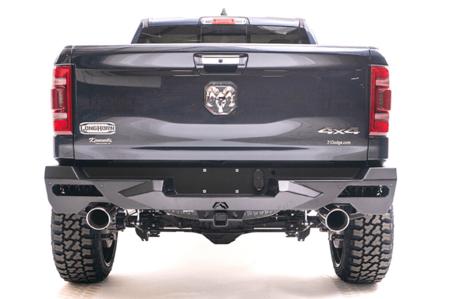 Fab Fours DR19-E4251-1 Dodge Ram 1500 2019-2025 Vengeance Rear Bumper with Sensor