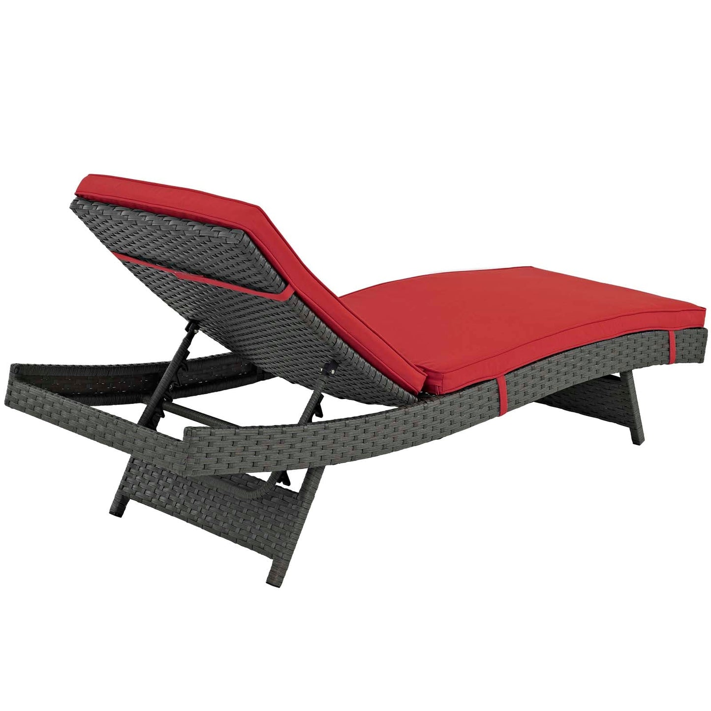 Modway Furniture Sojourn Outdoor Patio Sunbrella Chaise - EEI-1985-CHC-BEI