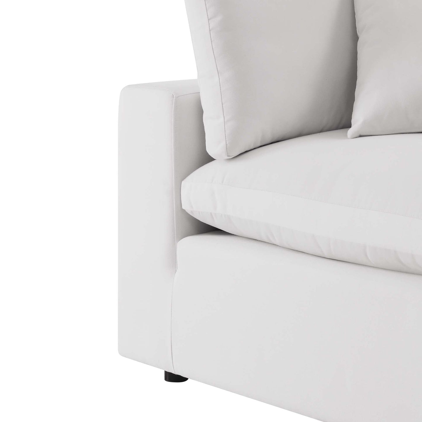 Modway Furniture Commix 4-Piece Outdoor Patio Sectional Sofa by Modway - EEI-5580-CHA