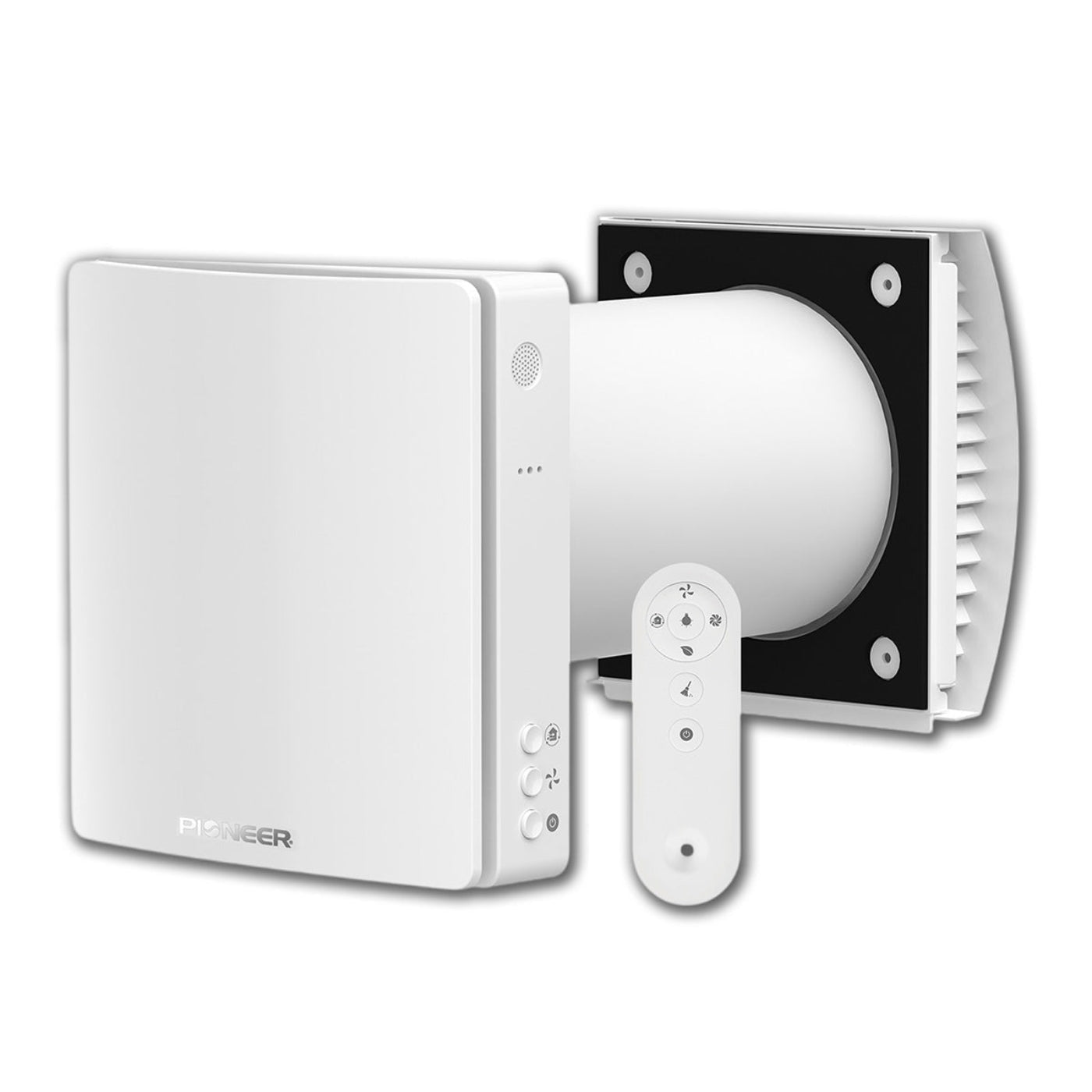 Pioneer ECOasis 50 Ductless Wall-Mounted Single-Room Wi-Fi Energy Recovery Ventilator - ERV050AHRMCO2L