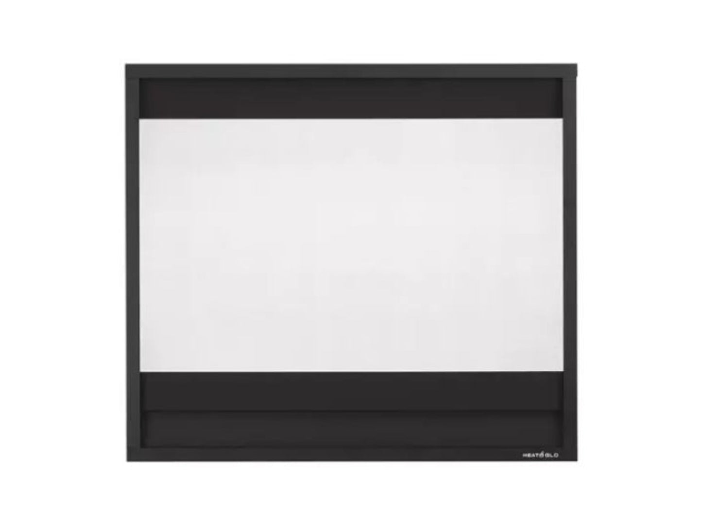 Heat & Glo Firescreen 7 Front - FS-7-BK