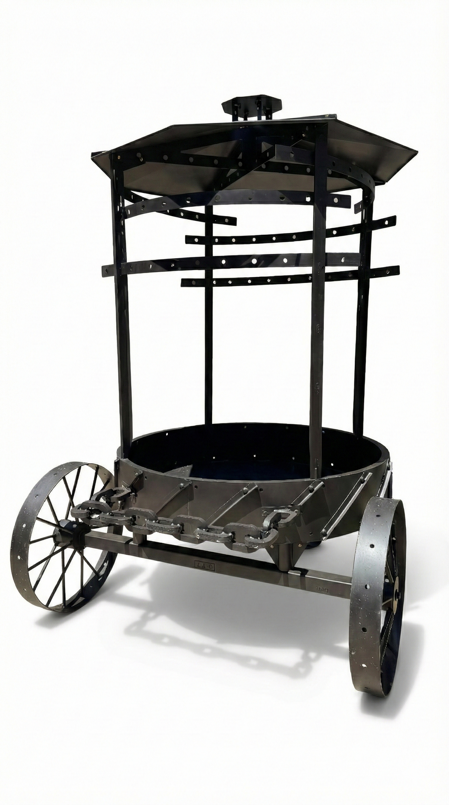 Removable Grill Cage with Top Frame