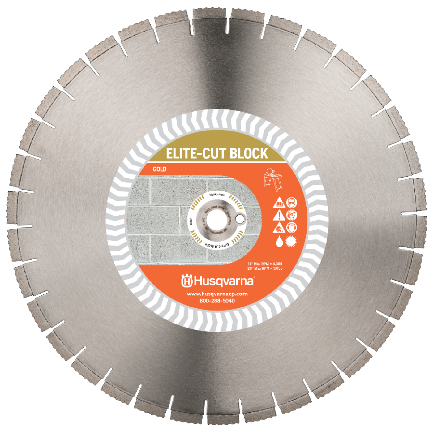 Husqvarna ELITE-CUT Block Diamond Blades - 589518601