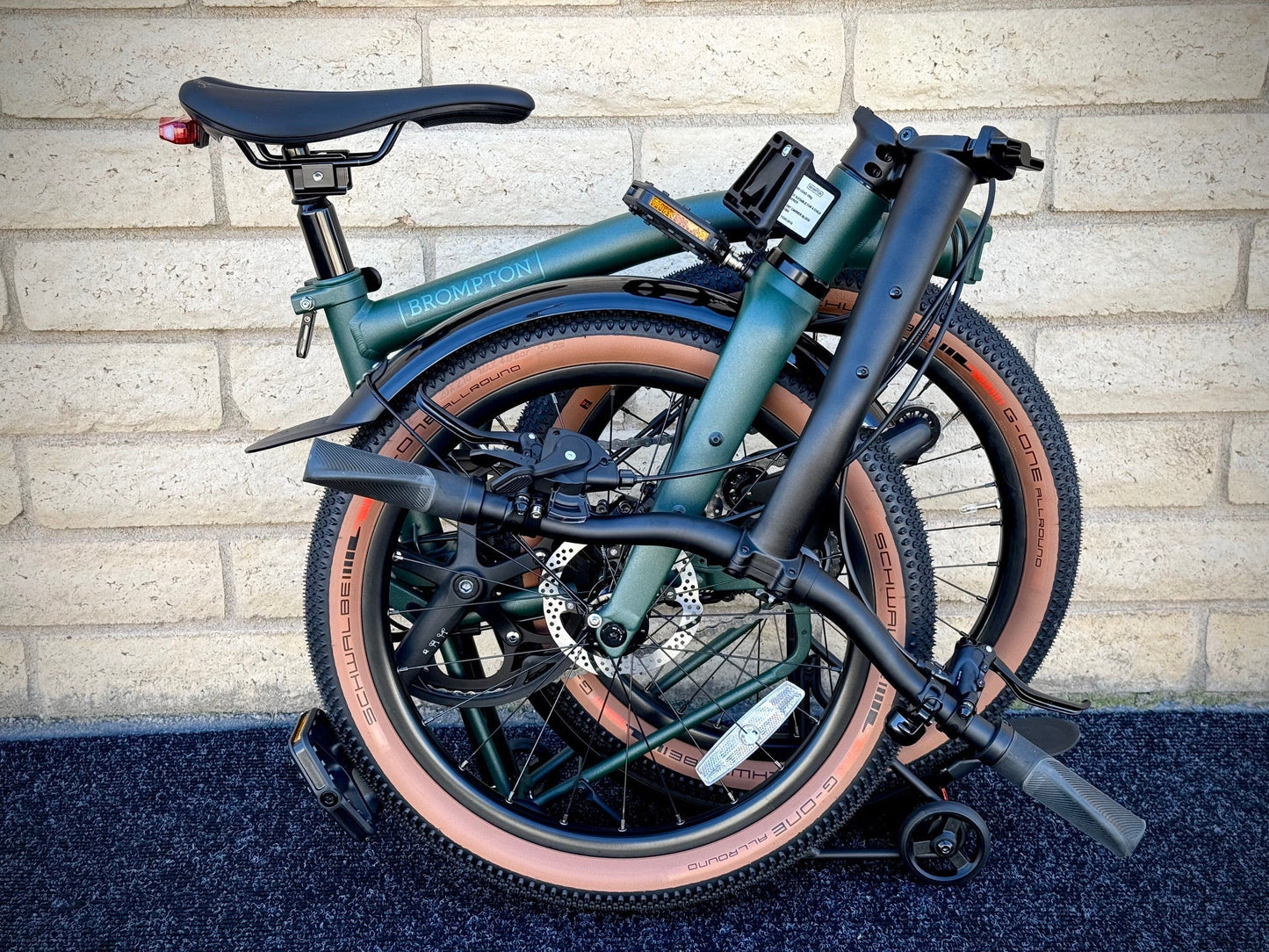 Brompton G Line 8-Speed Forest Green 3 Sizes