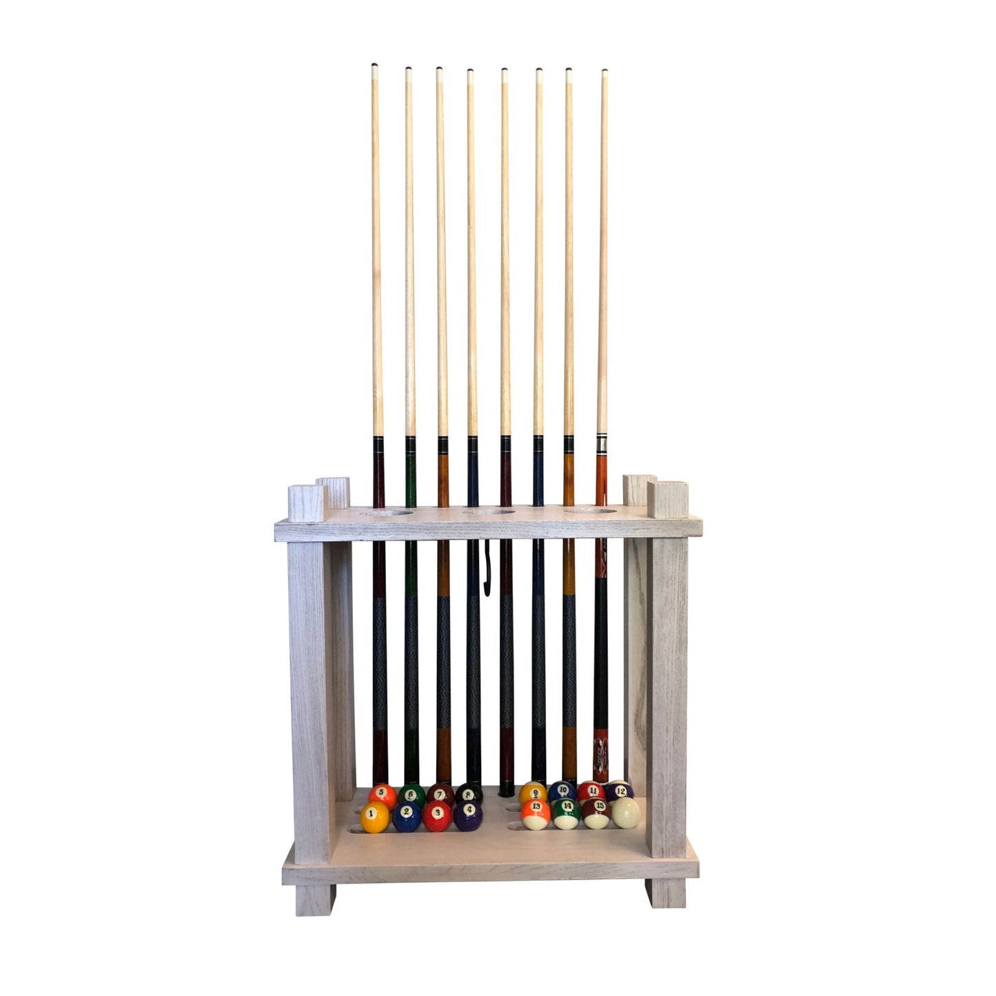 Playcraft Premium Hardwood Billiard Floor Rack - ACFR8BLEA