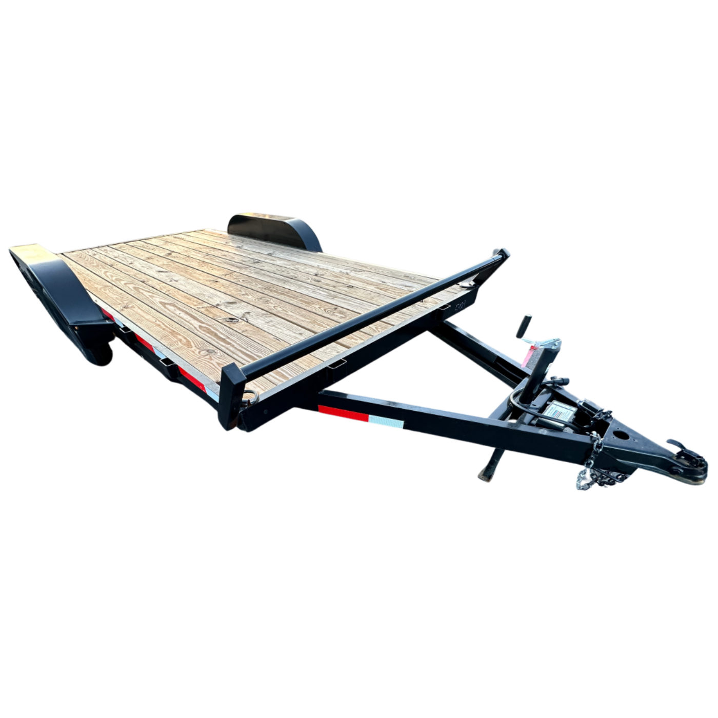 Bye Rite 7ft x 20ft Dual Axel Equipment Trailer - BYE-BR1652
