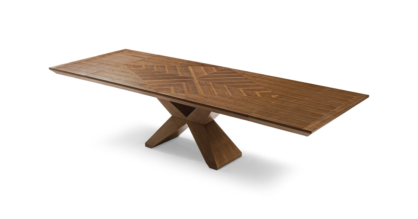 SHERES "Angles" Dining Table Walnut - D-06-Walnut