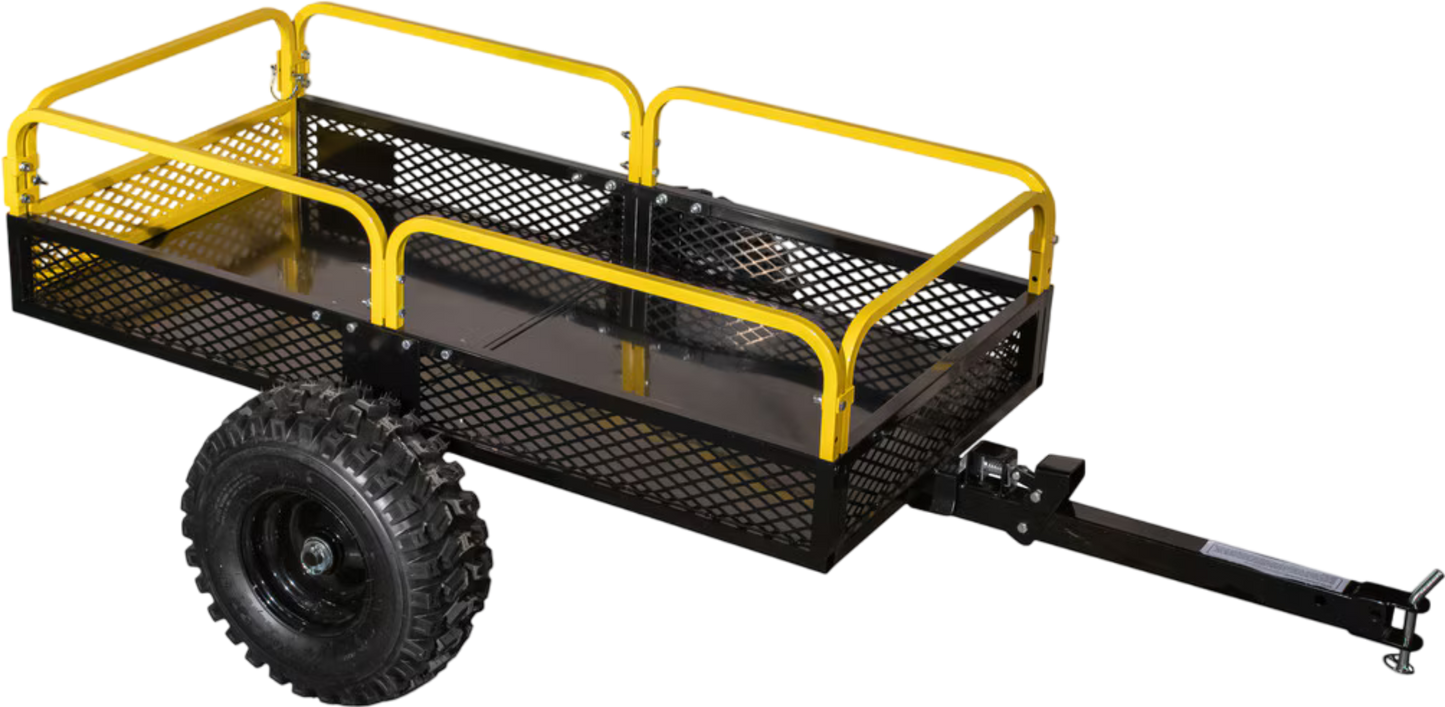 MotoAlliance Impact Implements ATV/UTV Utility Trailer Dump Cart 1000 Lbs Capacity New - IP8210