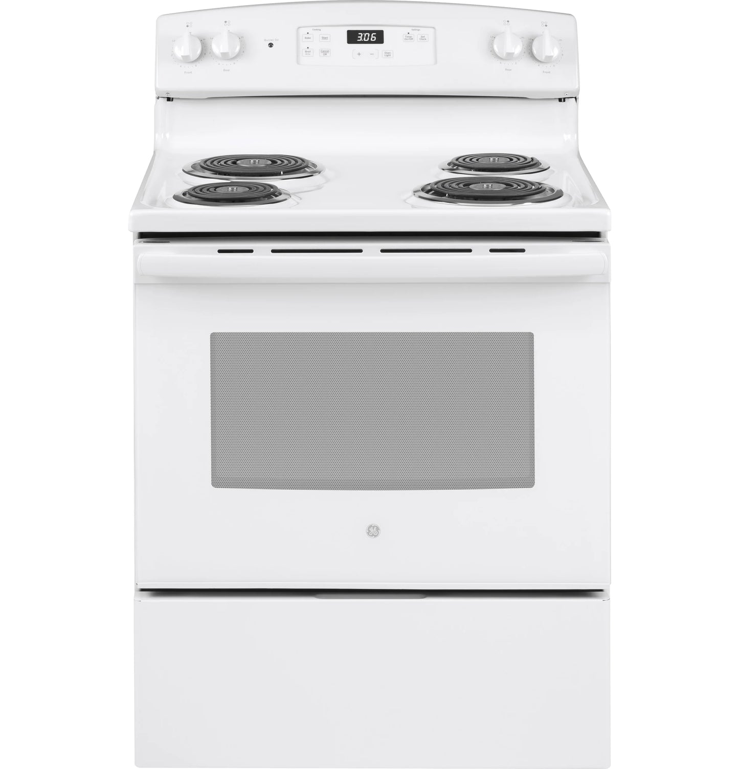 GE Appliances 30" Free-Standing Electric Range White - JBS360DMWW