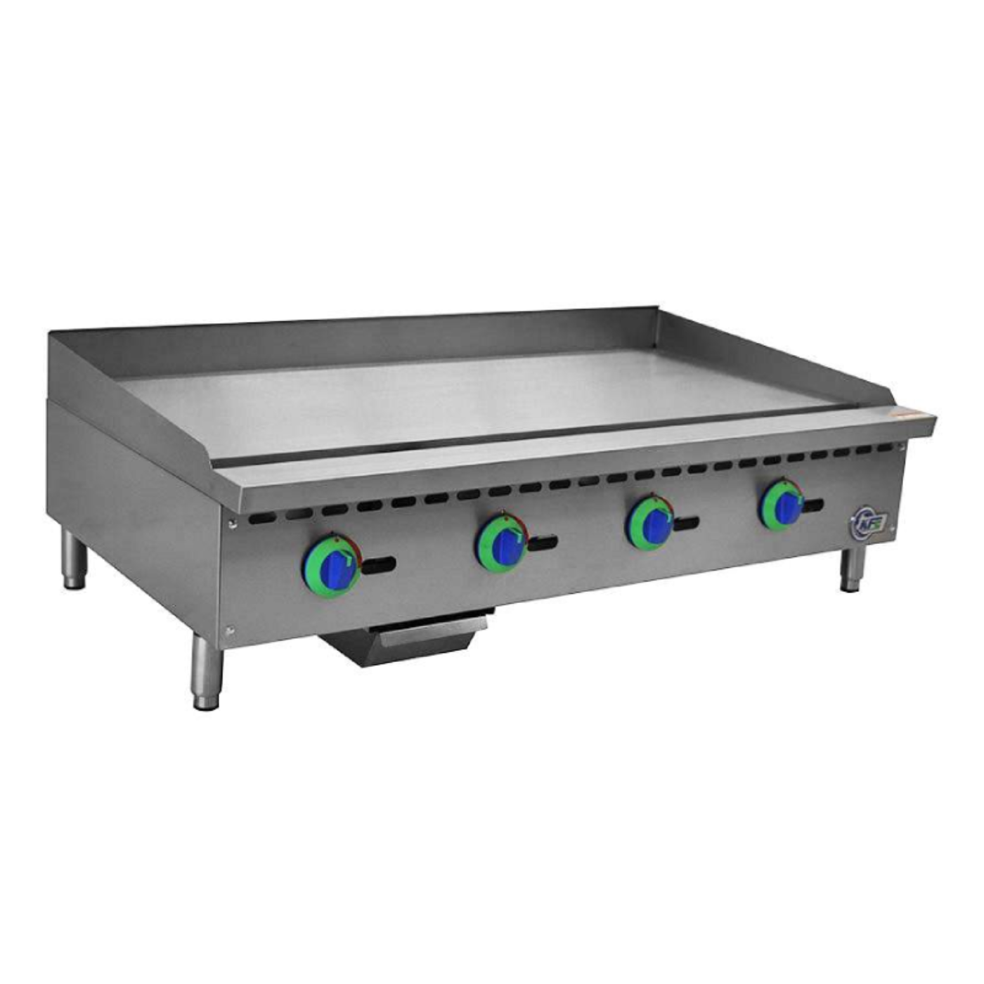 Chef AAA, Commercial 48" Countertop Gas Griddle - KF-G48-M