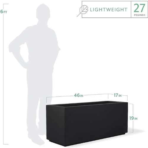 Large Modern Garden Trough Planter - Procure Décor
