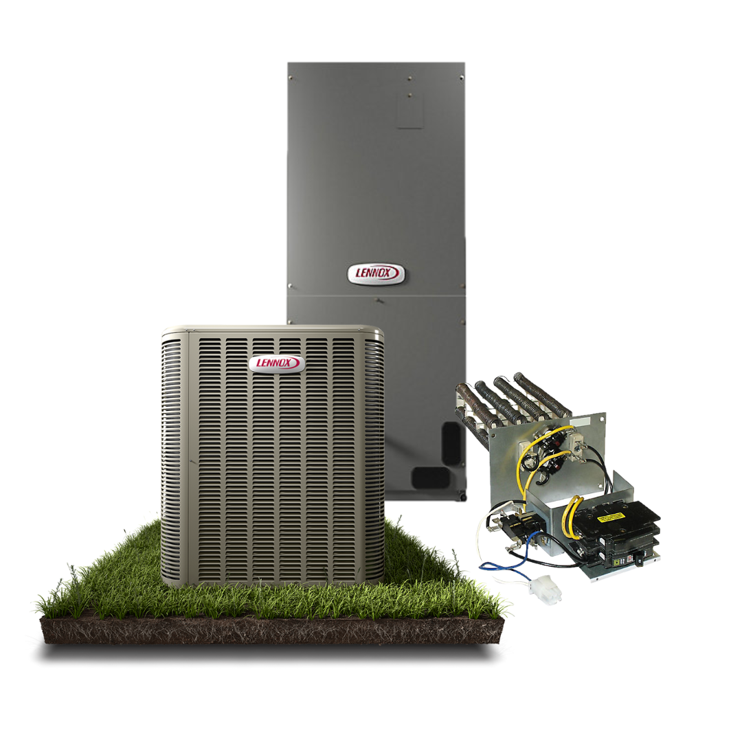 Lennox - 14.3 SEER2 - 5-Ton - Single-Stage Heat Pump System with CBK45UHVT-060 Air Handler