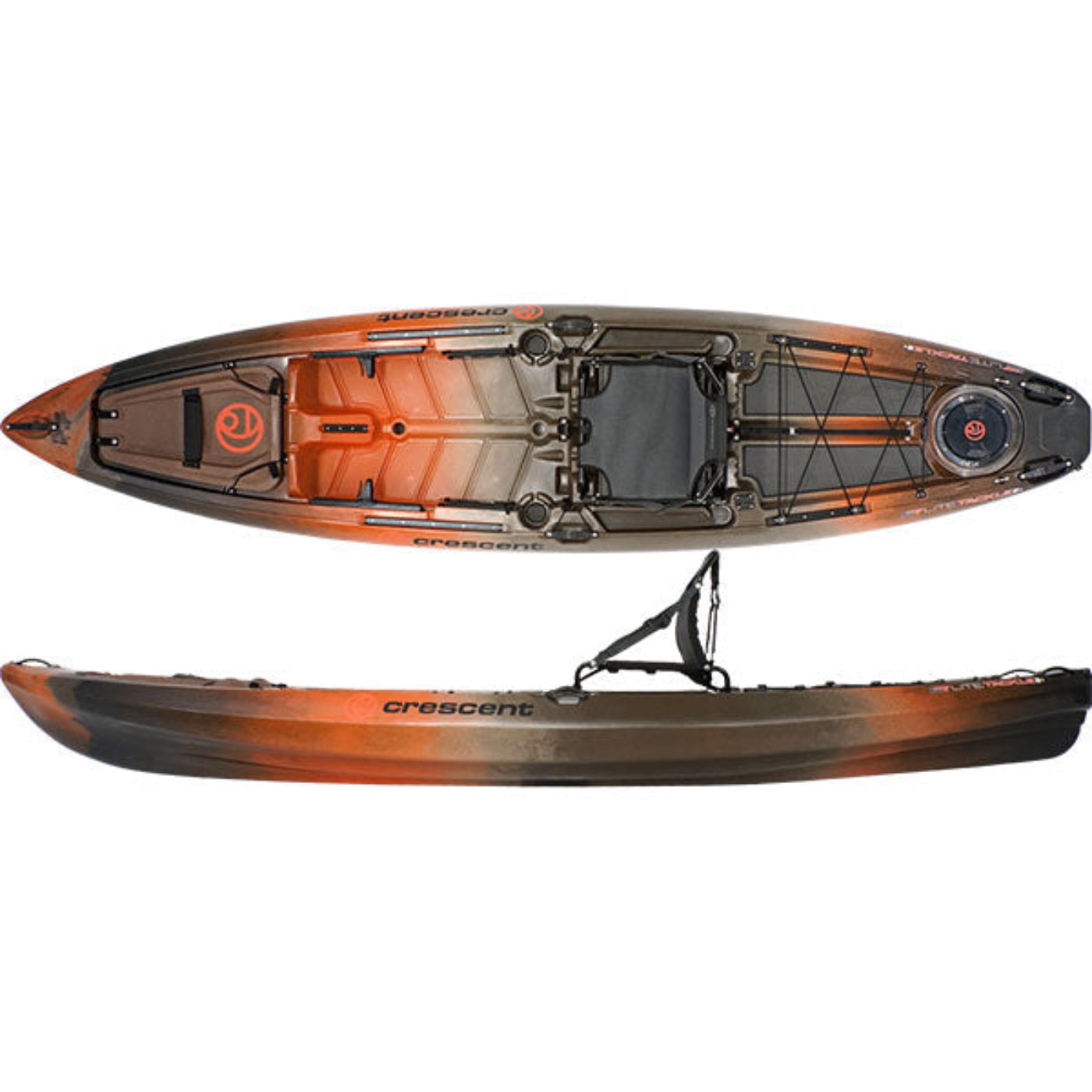 Torqeedo LiteTackle II Fishing Kayak - CK-LT2-TIMBER