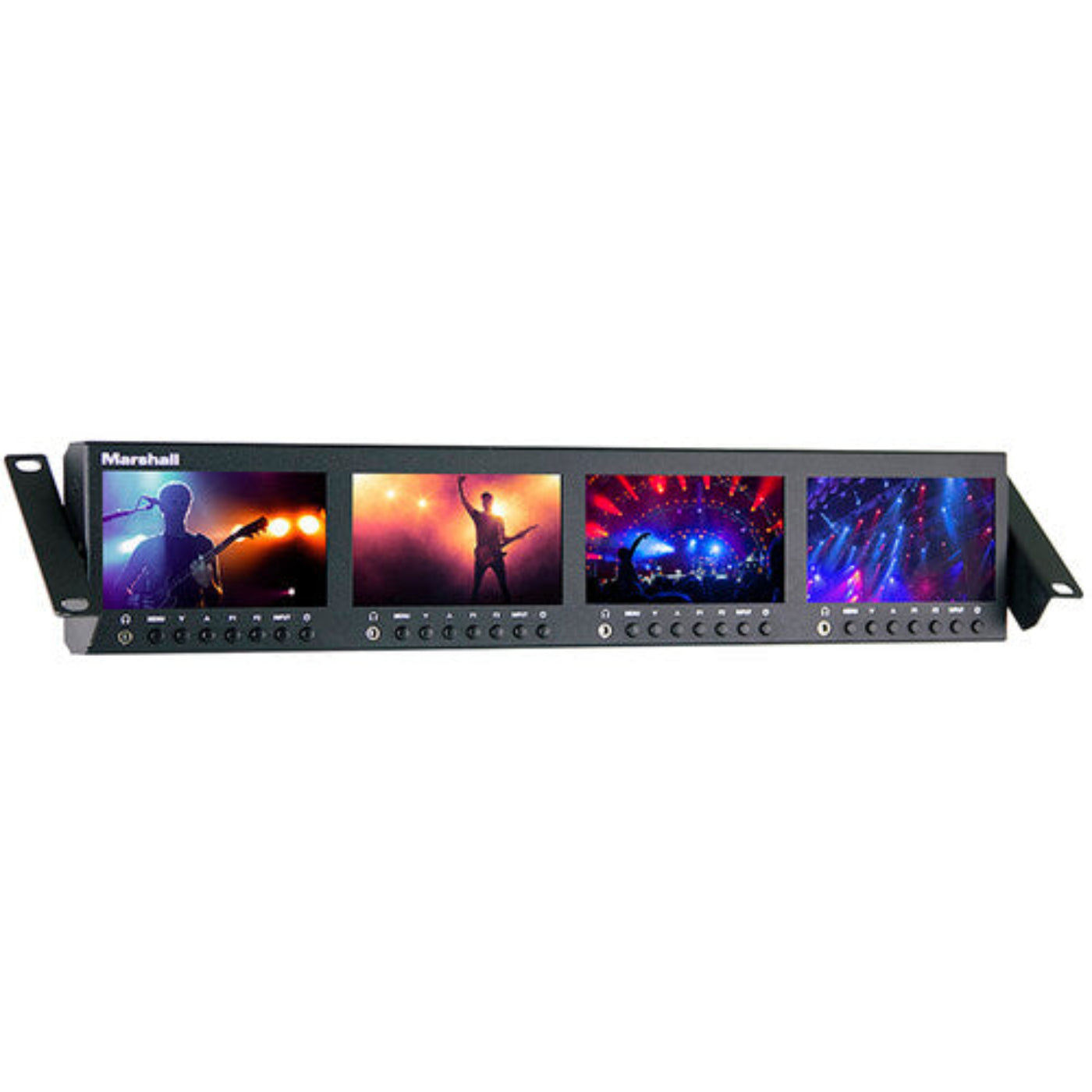 Marshall Electronics Quad 4.5" Rackmount Monitor - ML-454-V3