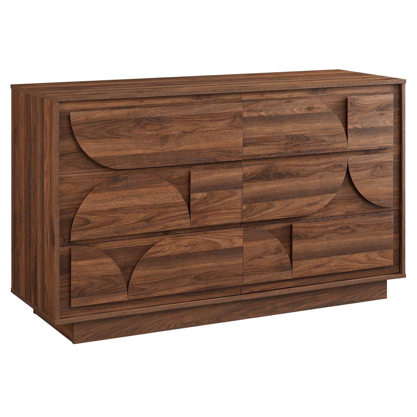 Modway Furniture 6-Drawer Dresser - MOD-7163-WAL